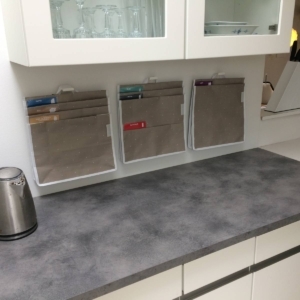 Harmonikaposer - sæt til sortering af affald til genbrug